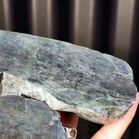 1.35kg Raw New Zealand Greenstone / Pounamu Carving Slices (R14B249)