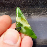 Natural Greenstone Pendant Necklace (AJJC2458)