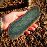 723g Raw Nephrite Jade Carving Slice (R14B723)