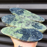 1kg Raw New Zealand Greenstone / Pounamu Carving Slices (R14B244)