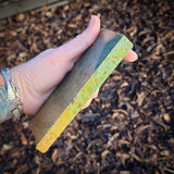 532g Raw Nephrite Jade Carving Slice (R14B693)