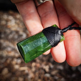 Natural Jade Toki Pendant Necklace (N1127)