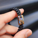 Australian Opal One Off Macrame Bracelet (1A3-811)