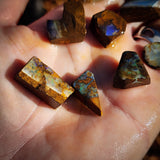 10pcs Raw Australian Boulder Opal Rub Parcel (S14B22)