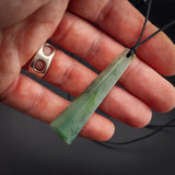 Natural Jade Toki Pendant Necklace (N2126)