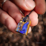 Australian Boulder Opal Pendant Necklace (N1169)