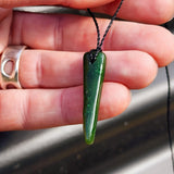 New Zealand Greenstone Pounamu Pendant Necklace (AJJC2321)