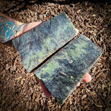 782g Raw Nephrite Jade Carving Slice (R14B753)