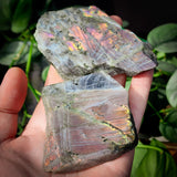 305g FLASH Raw Labradorite Carving Slices (S14B3)