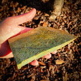 514g Raw Nephrite Jade Carving Slice (R14B716)