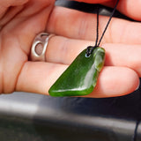 Nephrite Jade / Greenstone Pendant Necklace (AJJC2485)
