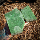 936g Raw Nephrite Jade Carving Slice (R14B750)