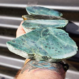 1kg Raw New Zealand Greenstone / Pounamu Carving Slices (R14B505)