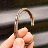 Handmade Rustic Copper Cuff Bracelet
