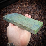 663g Raw Nephrite Jade Carving Slice (R14B650)