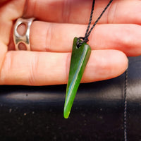 New Zealand Greenstone Pounamu Pendant Necklace (AJJC2331)