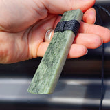 NZ Greenstone Pounamu Toki Pendant Necklace (N309)