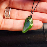 New Zealand Greenstone Pounamu Pendant Necklace (AJJC2332)