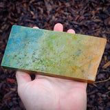 630g Raw Nephrite Jade Carving Slice (R14B649)