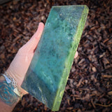 811g Raw Nephrite Jade Carving Slice (R14B668)