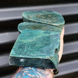 1kg Raw New Zealand Greenstone / Pounamu Carving Slices (R14B422)
