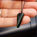 New Zealand Greenstone Pounamu Pendant Necklace (AJJC2317)