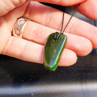 New Zealand Greenstone Pounamu Pendant Necklace (AJJC2322)