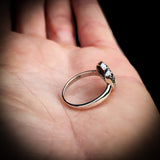 CLEARANCE (R) Solid 925 Sterling Silver Koru Heart Ring