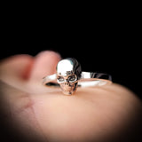 CLEARANCE Solid 925 Sterling Silver Skull Ring