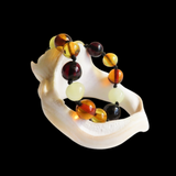 Amber Teething Bracelet  / Anklet - Mixed Polished Amber