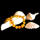 Amber Teething Bracelet / Anklet - Polished Honey
