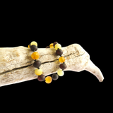 Amber Teething Bracelet / Anklet - Raw Mixed Amber - Cherry, Butter, Honey