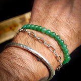 6mm Natural Aventurine Elastic Bracelet