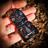 Hei Tiki Bone Carving Pendant Necklace - NZ Maori Inspired