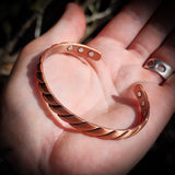Copper Magnetic Cuff Bracelet