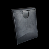 (CLEARANCE) Genuine Leather Fold Over Card Holder - Multiple Color Options