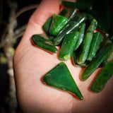 Nephrite Jade / Greenstone Pendant Pieces