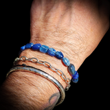 Irregular Kyanite Elastic Bracelet
