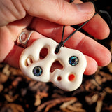 Manaia Bone Carving Pendant Necklace - NZ Maori Inspired