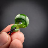 Natural Jade Pikorua Twist Pendant Necklace