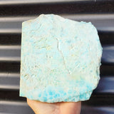 1065g Natural Larimar Raw Carving Slice (R14B479)