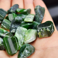 10x NZ Greenstone Offcut Tumbles