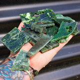 500g Raw Nephrite Jade Greenstone Carving Slices & Offcuts
