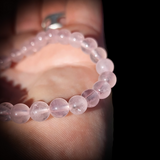 Rose Quartz Elastic Bracelet