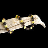 Amber Teething Necklace - Raw Cherry, Lemon, Tiger Eye