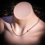 2.8mm Braided Pendant Necklace Replacement Cord with Sliding Knots - Tan