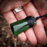 Natural Jade Toki Pendant Necklace (N1105)