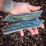 467g Raw Nephrite Jade Carving Slices (R14B684)