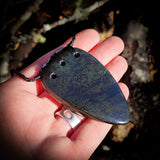 NZ Greenstone Pounamu Niho / Tooth Pendant Necklace (N725)