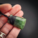 Natural Jade Toki Pendant Necklace (N2173)